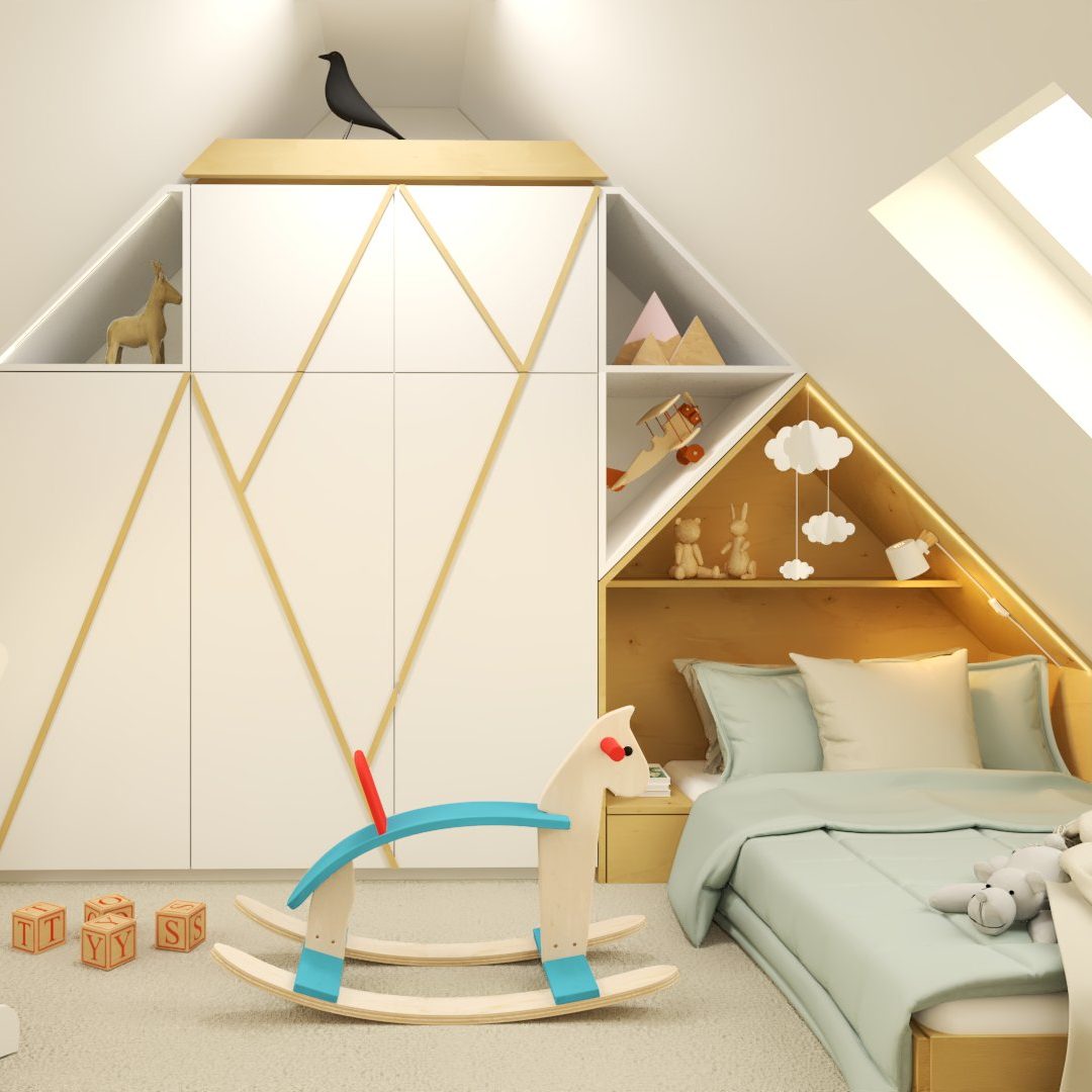 Podkrovný raj pre malého dobrodruha